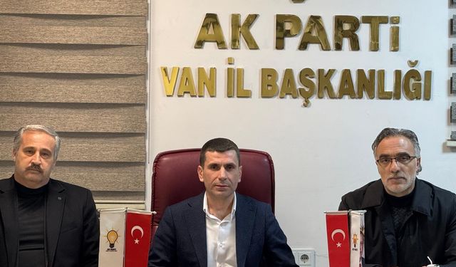 AK Parti Van Teşkilatında Çalışmalar Masaya Yatırıldı