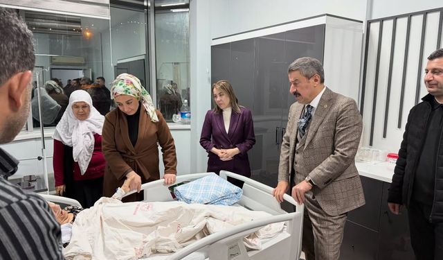 Vekil Tatar’dan Hastalara Moral Ziyareti