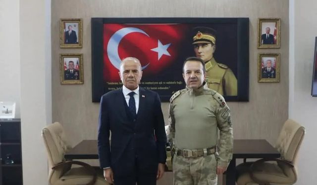 Başkan Tosun’dan Jandarma Komutanı Tombul’a Ziyaret