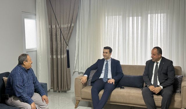 Midyat kaymakamından gönüllere dokunan ziyaretler