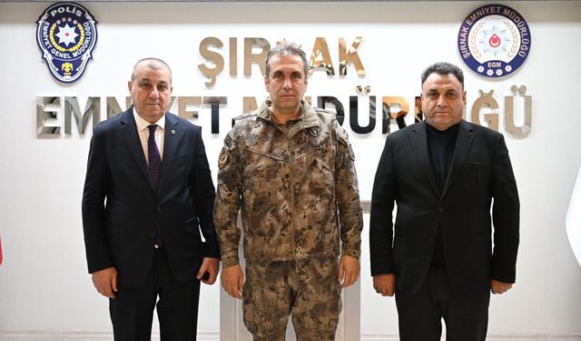 MHP Şırnak Teşkilatından Müdür Sazak Nezaket Ziyareti