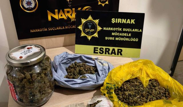 Şırnak’ta kaçakçılık ve uyuşturucuya büyük darbe