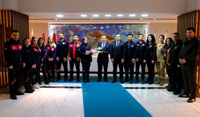 Şırnak Valiliği'nden 112 personeline teşekkür