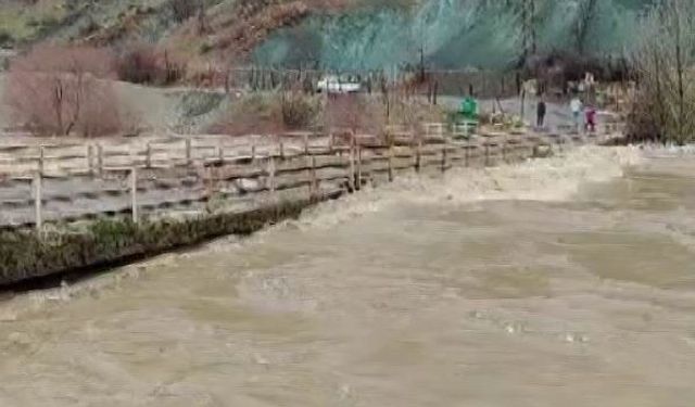 Nehir Taştı, Dicle'de Taşkınlar Meydana Geldi