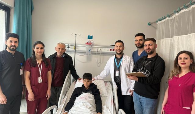 Şırnaklı 12 Yaşındaki Çocuk, Mardin’de Sağlığına Kavuştu