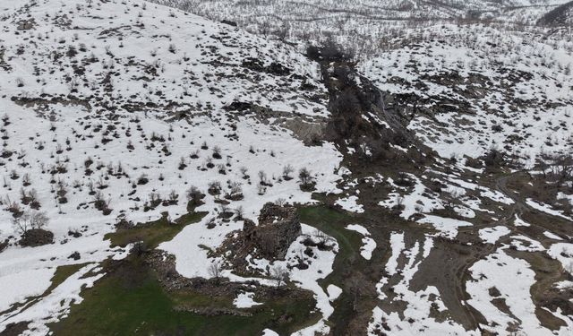 Şırnak'ta 3 bin yıllık evler, ortaya çıktı