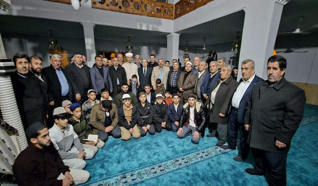 Başverimli'de “Cuma gecesi ailece camide buluşuyoruz”