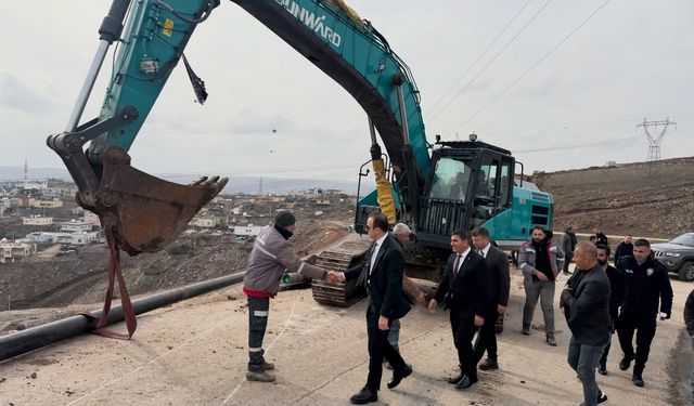 Güçlükonak’ta su altyapısı için sahada inceleme