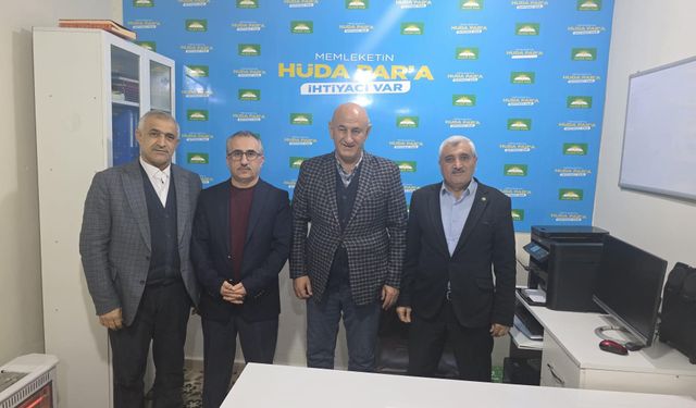 Cizreliler Derneği’nden HÜDA PAR’a ziyaret