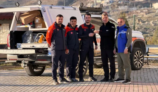 Afetlerde Zaman Yarışı, Şırnak’a 42 Parçalık Araç Geldi