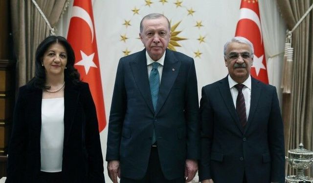 Erdoğan ile DEM Parti Heyeti, Barış Sürecini Teyit Etti