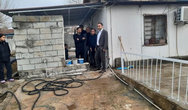 Silopi ve Köylerde Sel Felaketi, Kaymakam Bölgeyi İnceledi
