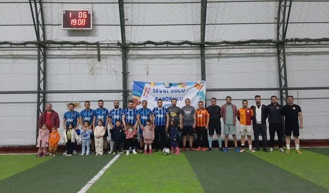 Silopi Kaymakamı Partal, Babalar Arası Dostluk Maçında