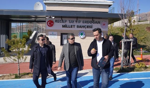 Başkan Yarka, Millet Bahçesi Hazırlıklarını Yerinde İnceledi