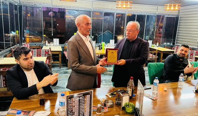 Silopi’de emek ve sadakate anlamlı teşekkür