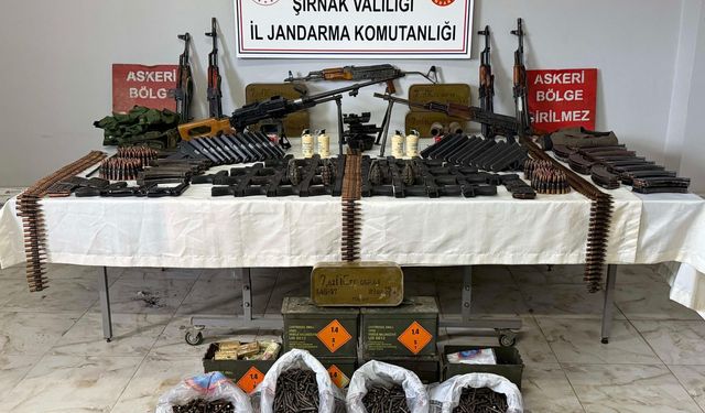 Silopi’de cephanelik operasyonu