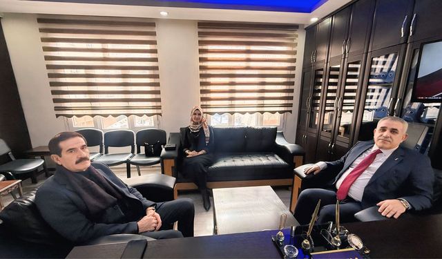 Şırnak ESOB’tan Uludere ESO’ya tebrik ziyareti