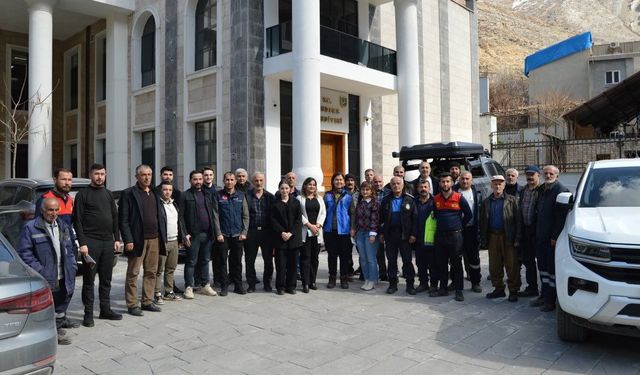 Uludere Belediyesi Personeli Afetlere Karşı Eğitildi