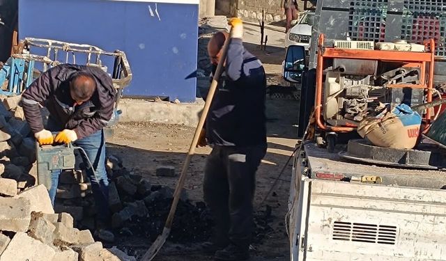 Şırnak Belediyesi Altyapı Yenileme Çalışmalarına Başladı