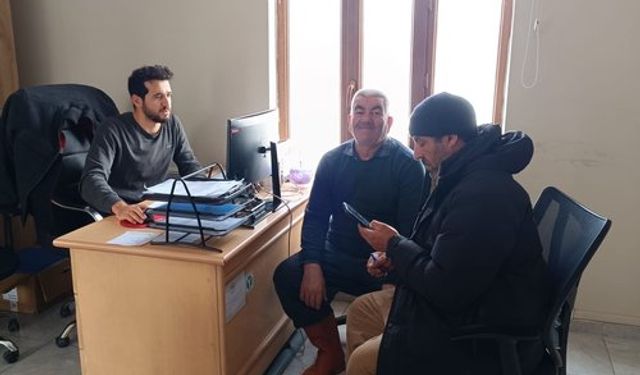 Tarım Müdürlüğü çiftçiler için hafta sonu mesai yapıyor