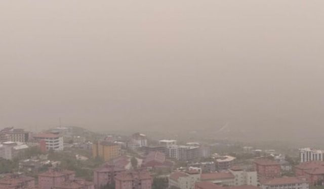 Şırnak Dikkat! Hem Yağmur Hem Toz Taşınımı Geliyor