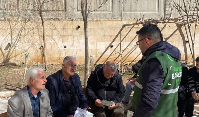 Şırnak'ta Cuma Namazı Çıkışı Anlamlı Farkındalık
