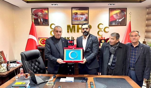 MHP Şırnak İl Başkanlığına Anlamlı Ziyaret