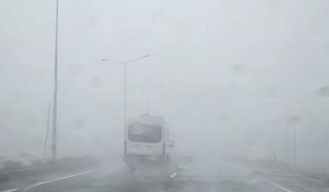 Sürücüler dikkat! Cizre-İdil yolunda göz gözü görmüyor