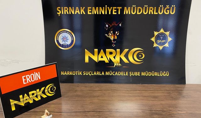 Şırnak’ta narko ekiplerinden zehir tacirlerine geçit yok