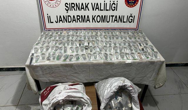 Gümrükte Binlerce Kaçak Malzeme Jandarma Eline Geçti