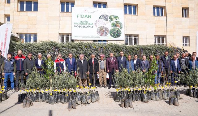 Şırnak’ta 25 Bin 200 Fidanla Yeni Meyve Bahçeleri Kuruluyor