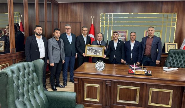 Sendikacılardan İl Müftüsüne Ziyaret