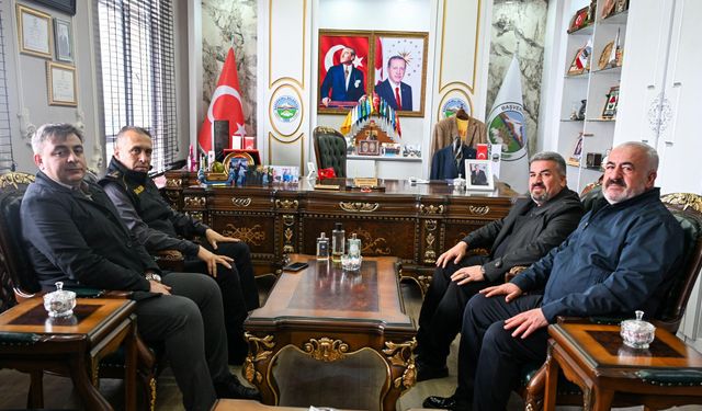 İl Emniyet Müdürü Sazak, Başverimli’de temaslarda bulundu