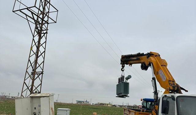 Dicle Elektrik kaçak trafoya el koydu