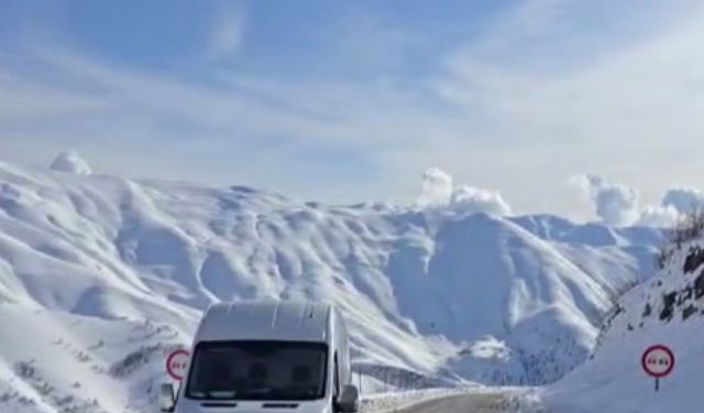 Şırnak-Hakkari kara yolu ulaşıma kapandı