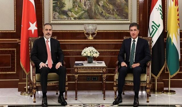 Bakan Fidan, Barzani ile Bölgedeki Son Gelişmeleri Görüştü