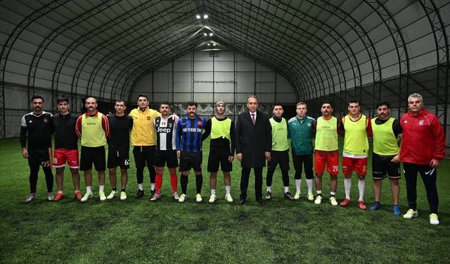 Şırnak Emniyet Futbol Takımı Van’a Uğurlandı