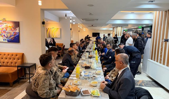 Beytüşşebap'ta Kurum Amirlerine İftar Programı