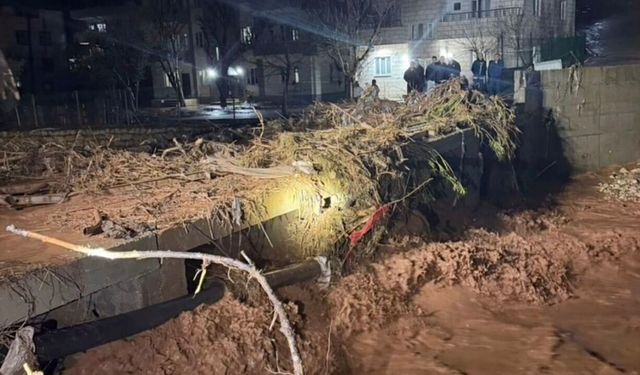 Kasrik Çayı Çamur Aktı; Cizre'de Sular Kesildi