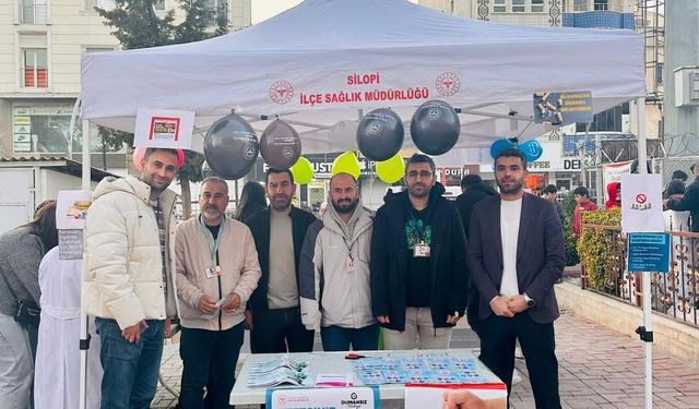 Silopi’de İftar Çadırında Sağlıklı Hayat Merkezi Tanıtımı