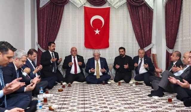 Müsavat Dervişoğlu Şırnak’ta Şehit Aileleriyle Buluştu