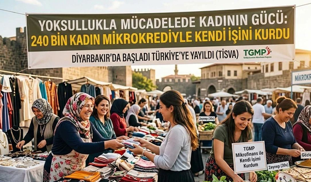 Mikrokrediyle 240 bin kadın girişimci oldu