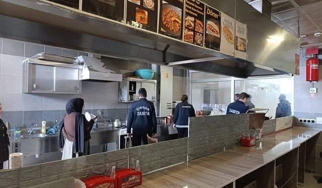 Şırnak Zabıtadan Gıda İmalathanelerine Sıkı Denetim