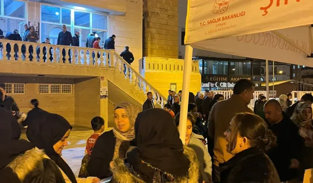 Cizre’de Sağlık İstasyonu Vatandaşlarla Buluştu