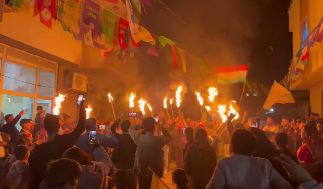 Kumçatı’da Nevroz kutlaması renkli görüntülere sahne oldu