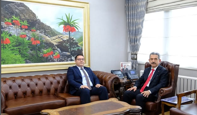 MÜSİAD Şırnak Temsilcisi Adan'dan Vali Ekici’ye Ziyaret