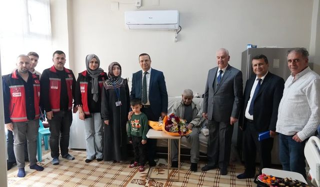 Kaymakam Baycar’dan Yaşlılar Haftası Ziyareti