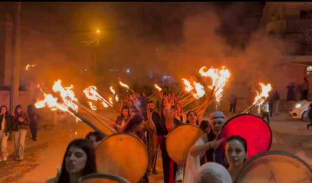 Cizre ve Silopi’de Meşaleli yürüyüşler düzenlendi