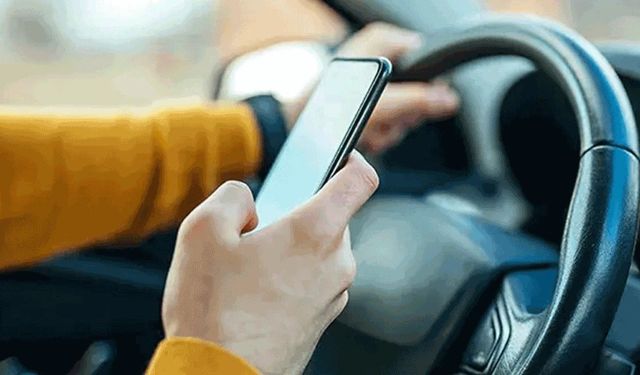 Seyir Halinde Telefon Kullananlara Ağır Ceza