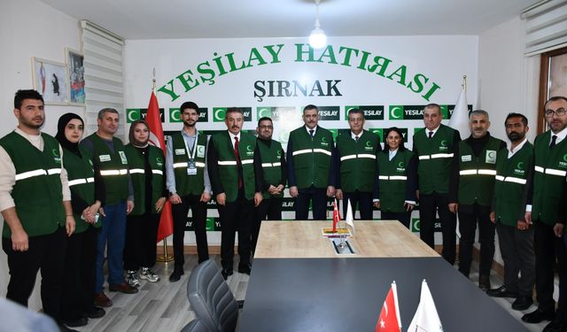 İçişleri Bakanı Çiftçi’den Yeşilay’a Anlamlı Ziyaret